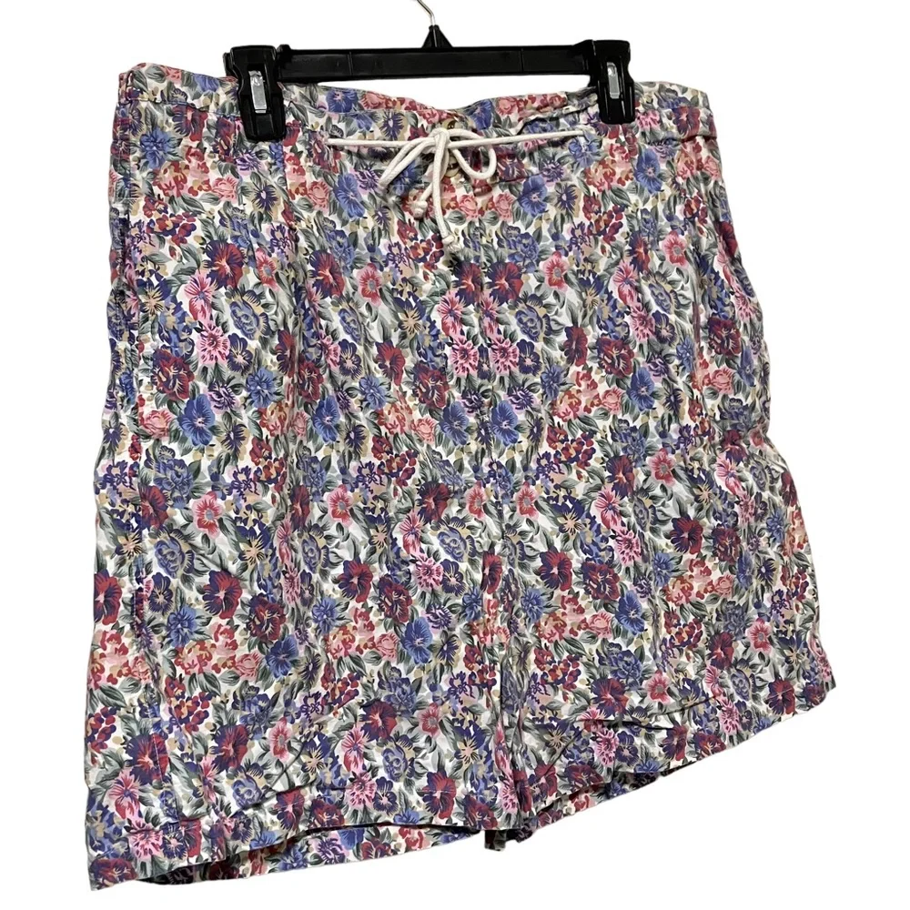 Vintage 90s Krazy Kat Foral High Waist Shorts - Picture 2 of 9
